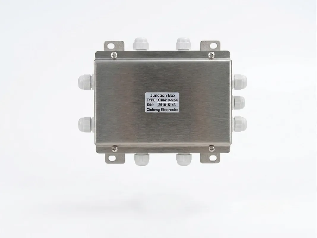 Caja de conexión para celdas de carga XH814-3-26-6