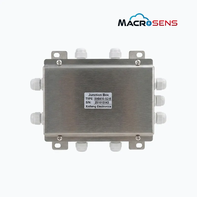 Caja de conexión para celdas de carga XH814-3-26-6